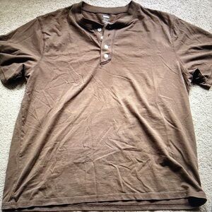 Men's Brown Polo Shirt